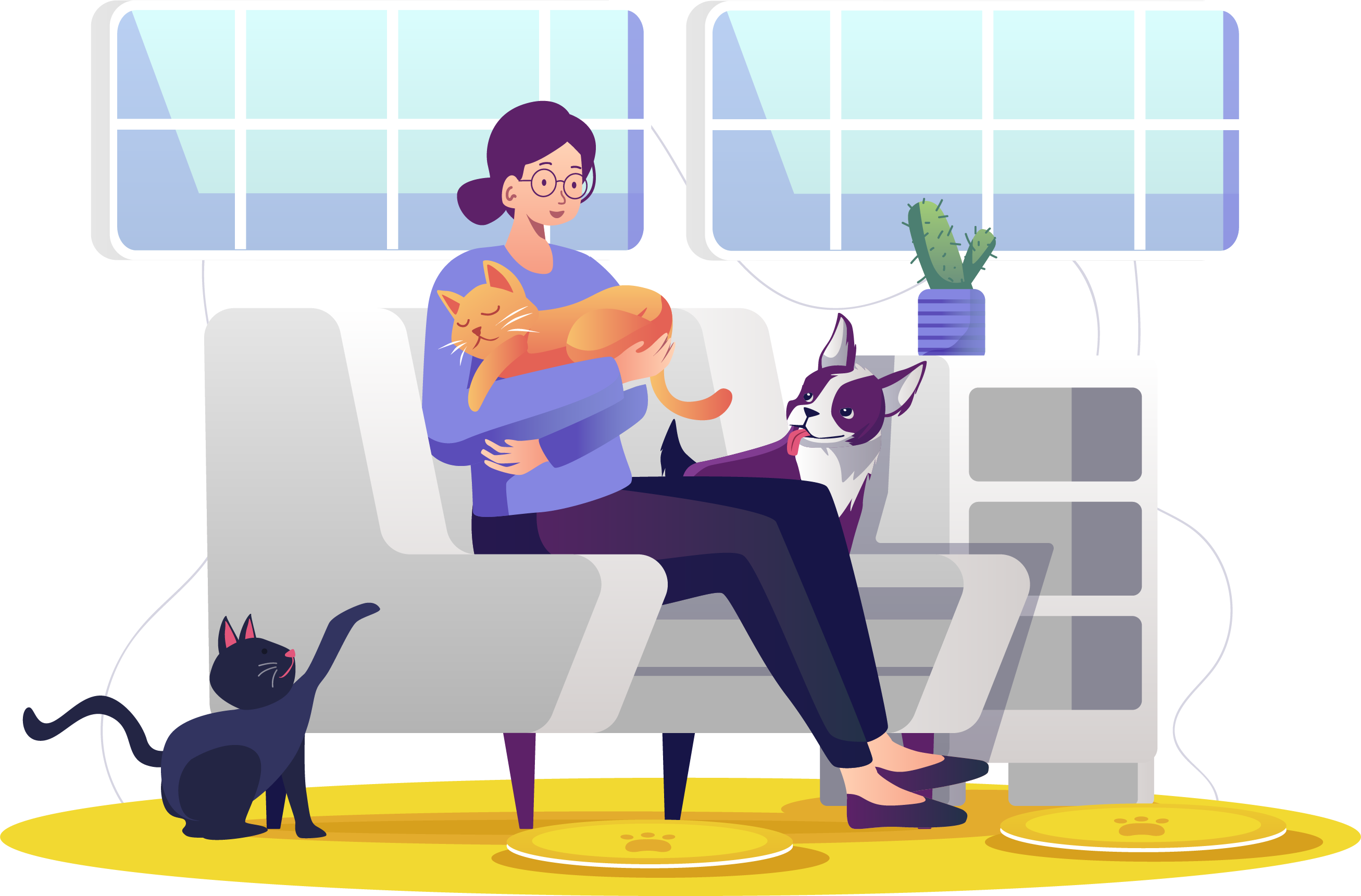 Adoption of a senior pet.